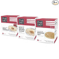 ProtiDIET High Protein Oatmeal Variety Pack - Apple Cinnamon Maple Brown Sugar and Banana Nut - 7 Pouches Each Box