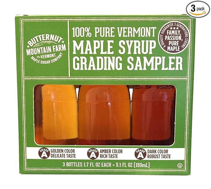 Vermont Maple Syrup Grading Sampler