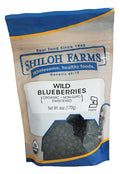 Shiloh Farms Dried Wild Organic Blueberries - Bulk Pack of 6 Count of 6 Oz Naturally Tangy and Sweet Certified Organic Perfect for Gourmet Dishes