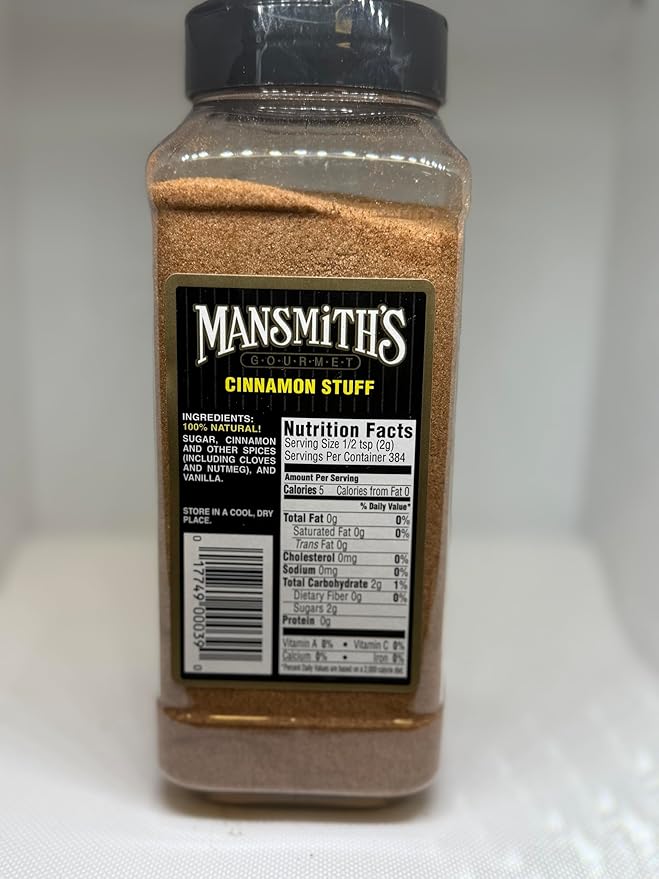 Mansmith's Cinnamon Stuff Salt Free 27 ounces