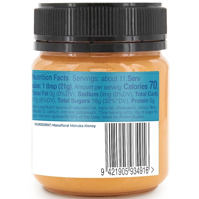 Steens Manuka Honey - UMF 24+ and MGO 1122+ - Pure &amp Raw 100% Certified Manuka Honey - Bottled and Sealed in New Zealand - 7.9 oz