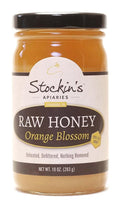 Stockin's Apiaries Raw Orange Blossom Honey Unheated Unfiltered &amp Nutritious 10 Oz.