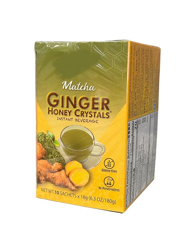 Tea Products (COMBO MATCHA HONEY GINGER TEA)