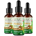 Hazelnut Premium Quality Stevia Drops. Organic Liquid Stevia Sugar Substitute Naturally Sweet Non-Bitter 0 Calorie 0 Carb NON-GMO Diabetic &amp Keto Friendly (1oz) Glass Bottles (Pack of 3)