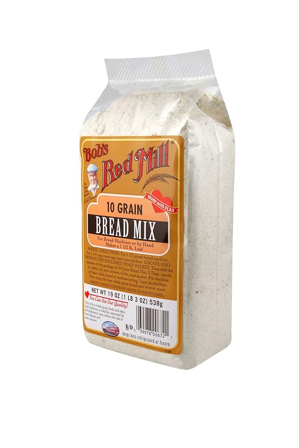 Bob's Red Mill 10 Grain Bread Mix 19 Ounce (Pack of 4)