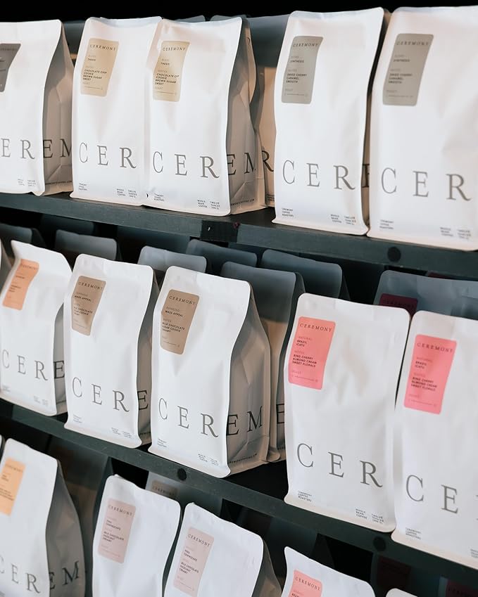 Ceremony Coffee Roasters - House Coffees Variety Pack - Specialty Ground Coffee Antithesis &amp Thesis Blends- 2x12oz Bags (Drip - Medium Grind)