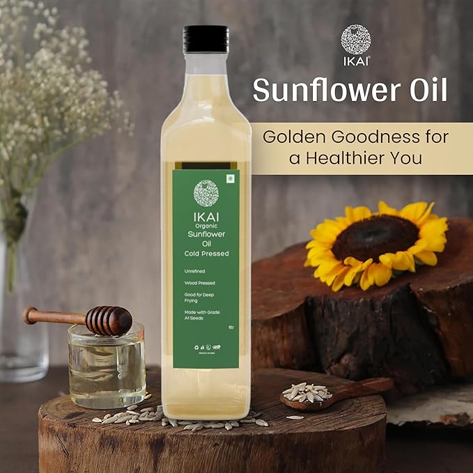 IKAI Organic Sunflower Oil 1L
