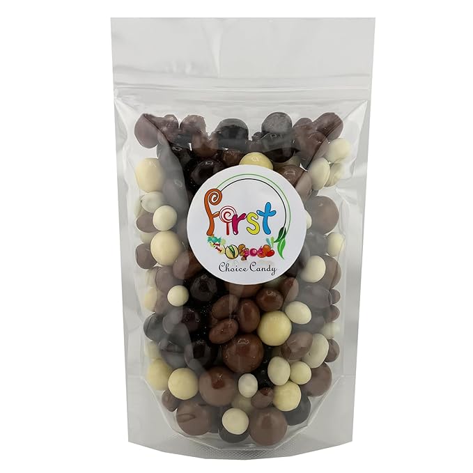 FirstChoiceCandy Bridge Mix Classic Milk &amp Dark Chocolate Covered Candy (Chocolate Covered Peanuts Almonds and RaisinsEspresso BeansMilk Malt balls) (5 Pound)