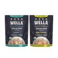 Wella Cereal Oatmeal Alternative Gluten-Free Breakfast Hot Cereal Grain-Free Paleo Organic Vegan High Protein Superfood Plant-Based Non-GMO Low in Net Carbs Multi-Serve Bags Bundle Original &amp