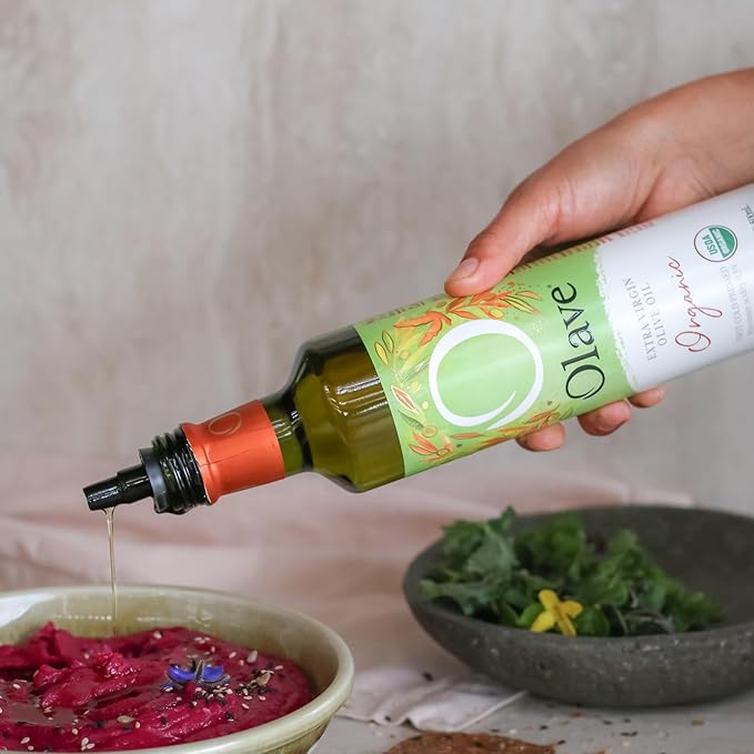 Olave - Organic Extra Virgin Olive Oil First Cold Press 16.9 fl oz (500 ml)