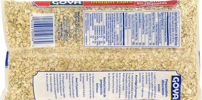 Goya Foods Instant Oats 12 Ounce (Pack of 12)