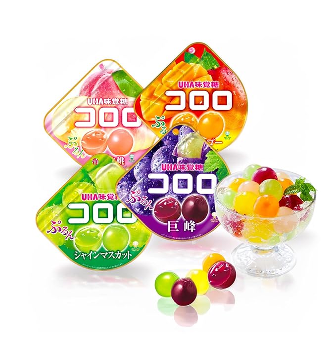 Sakura Box Premium Japanese Candy &amp Snack Bundle 9 Packs - Matcha Kit Kat Sakura Mochi Hi Chew Assortment Puccho Assortment Kororo Gummies Kotsubukko 4 Pack