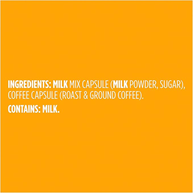 Dolce Gusto Nescafe Coffee Pods Latte Macchiato 16 Count Pack of 3