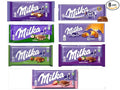 Milkaa European Chocolate Bars Variety Pack of 10 Bars (May be duplicates)