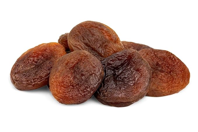 Arashan Natural Black Dried Apricots from Kyrgyzstan 1lb - Unsulphured Sun-Dried No-Added Sugar Sweet and Tangy Ideal for Snacking Baking and Nutritious Trail Mixes Pack of 2