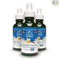 SweetLeaf Sweet Drops - Flavored Stevia Liquid Sweetener Organic Stevia Extract Zero Calorie Keto Friendly Non GMO Natural Flavor Sugar Alternative - Vanilla Creme 2 Fl Oz (Pack of 3)