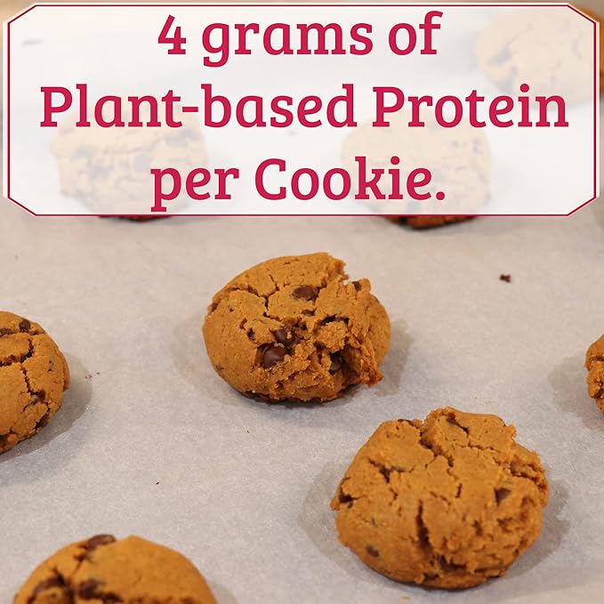 PB2 Pantry Bundle of Chocolate Chip Brownie &amp Chocolate Chip Cookie Mix | Certified Vegan Gluten-Free Non-GMO 4g Plant Protein per Serving 16oz Jars [Pack Of 2]