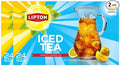 Lipton Unsweetened Iced Tea Bags Gallon-Sized Zero Calories 24 Count (Pack of 2 Total 48 Tea Bags)