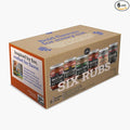 SMP Six Rubs – 6 Gourmet Mexican Rubs | Bold Balanced Flavors for Meat Seafood &amp Veggies | 100% Natural Vegan Small-Batch Made in Mexico