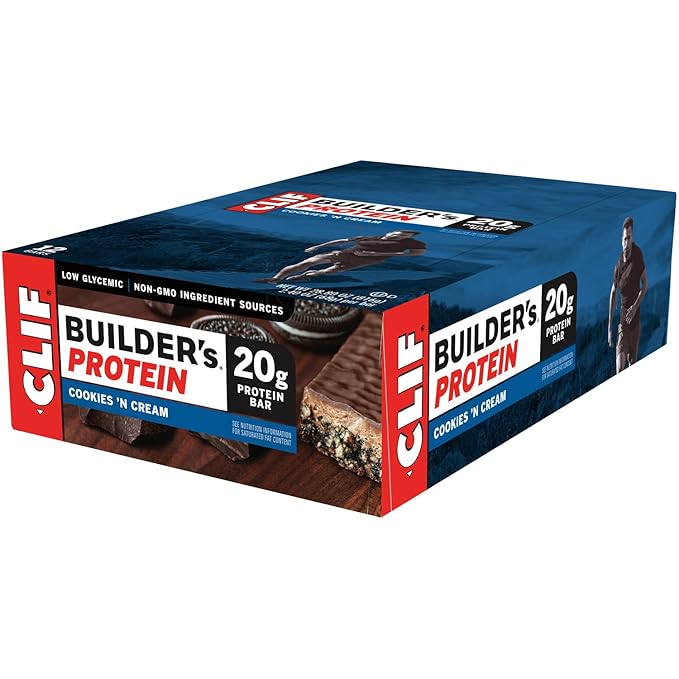 Clif Bar Cocoa Dipped Double Decker Crisp Bar Vanilla Almond 12 ct