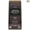 Green &amp Black's Organic Dark Chocolate Bar 85% Cacao 10 - 3.17 oz Bars