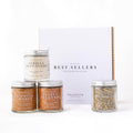 Calicutts Best Sellers Gourmet Spice Gift Set Mediterranean Chipotle and Honey Sweet and Smoky BBQ and Vanilla Bean Sugar Collection Elevates Family Meals Handcrafted Small Batch
