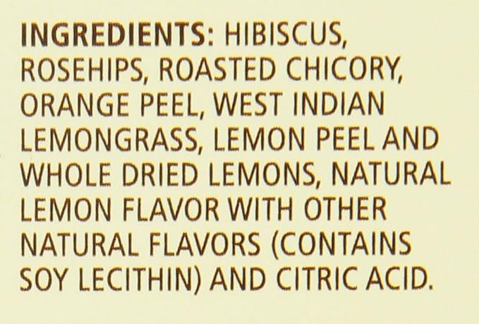 Celestial Seasonings Herbal Tea Lemon Zinger 25 Count (Pack of 6)