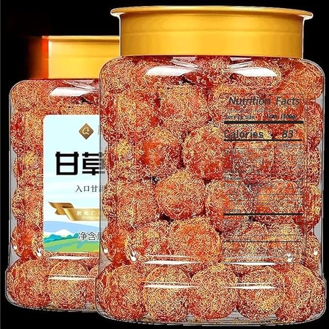 2 flavors Rock sugar dried kumquatnatural dried kumquat candied fruit 500g/cannutritious preserved fruit snacksfrosted Sweet OrangedessertsteaDim sum (Sweet kumquat1 can)