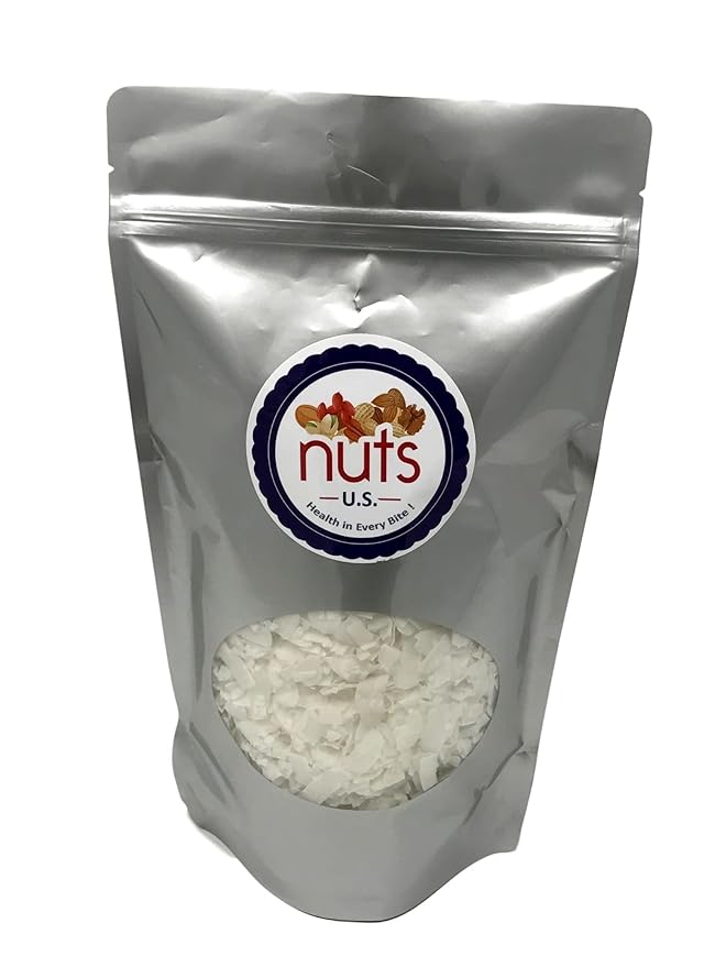 NUTS U.S. - Unsweetened Raw Coconut Chips (Unsulphured 3 LBS)