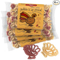 Pastabilities Fun Shaped Pasta for Kids - Gobble It Up - Turkey Shaped Fun Theme Non-GMO Natural Wheat and Vegetable Pasta All-Natural Kosher Certified Made in the USA (4 Pack 14 Oz)