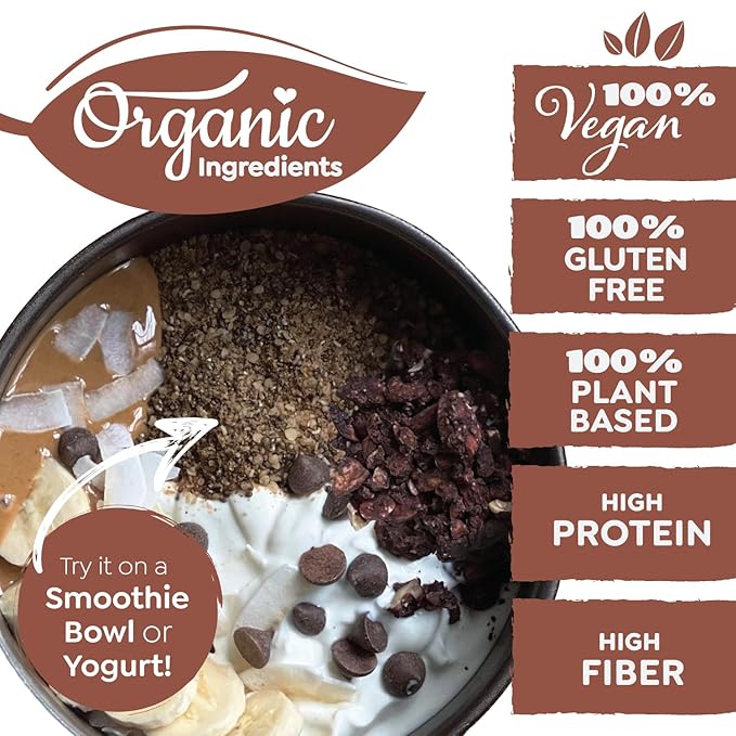 Witzi's No Oats Oatmeal Alternative Chai Spice 2oz (Pack of 6) Made with Chia Seeds Cinnamon &amp Allspice Grain Free Gluten Free Vegan Keto