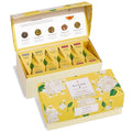 Tea Forte Premium Presentation Box Gift Set Sampler 20 Count Assorted Blends Individually Wrapped Handcrafted Pyramid Infuser Bags Hydrangea
