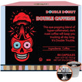 Double Donut Coffee High Caffeine Coffee Pods Extra Strong Double Caffeine Coffee Cups for Keurig K Cup Brewer Machines Single Serve Dark Roast Coffee 80 Count