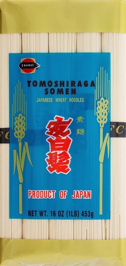 JFC International Tomoshiraga Somen Noodles 16Oz Each (Pack of 24 (1 Case))