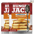 Hungry Jack Complete Buttermilk Pancake and Waffle Mix – Two 32 oz Boxes (4 lbs Total) – Includes Candy Freezer Gem Spoon – No Artificial Flavors or Colors - Gem Spoon