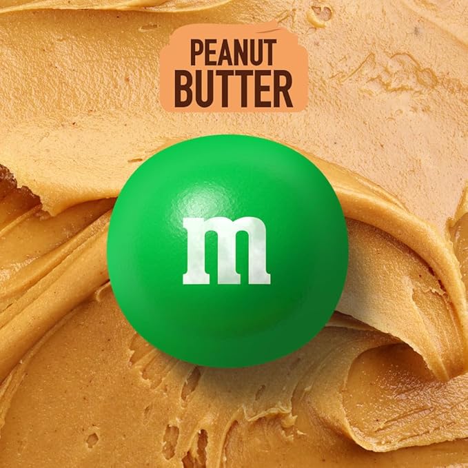 M&ampM’S Peanut Butter Milk Chocolate Candy Bulk Pack of 8 Sharing Size 9 Oz Resealable Bags Creamy Peanut Butter Center Rich Chocolate Candy Perfect for Snacking Parties Movie Night Travel