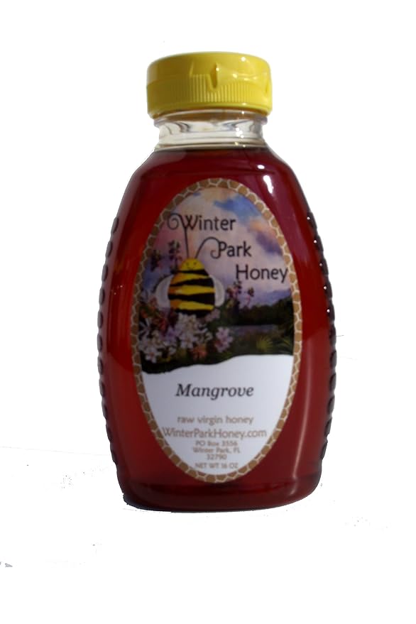 Winter Park Honey Black Mangrove Honey (Pure Natural Raw Honey) 16oz