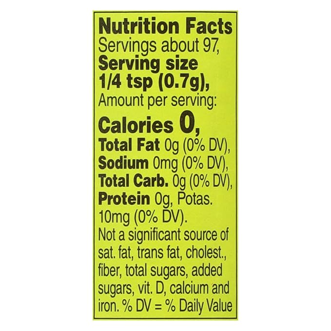 Dash Salt-Free Seasoning Blend Fiesta Lime 2.4 Ounce (Pack of 8)
