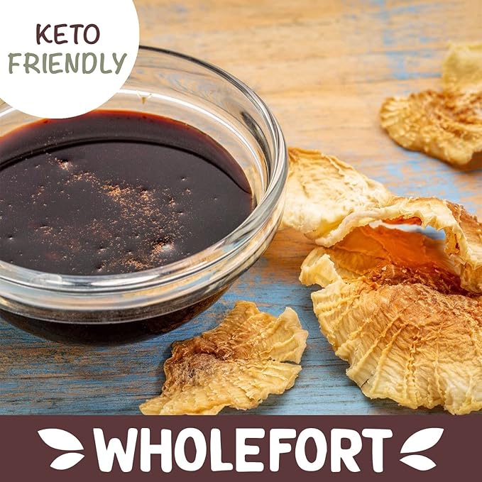 Peruvian Yacon Syrup a 100% Natural Sweetener - Low Glycemic Index - Vegan - Organic - Substitute for Sugar Honey and Molasses - Packed with FOS (fructooligosaccharide) a Prebiotic Fiber and Inulin -