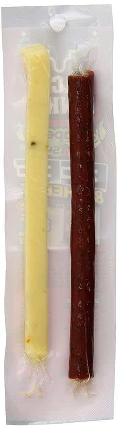 Jack Link's Beef and Cheese Snack Jalapeno Sizzle Jalapeno1.2 Ounce (Pack of 16)