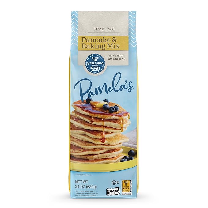 PAMELAS MIX PNCKE BAKING WF GF 24 OZ PK- 6