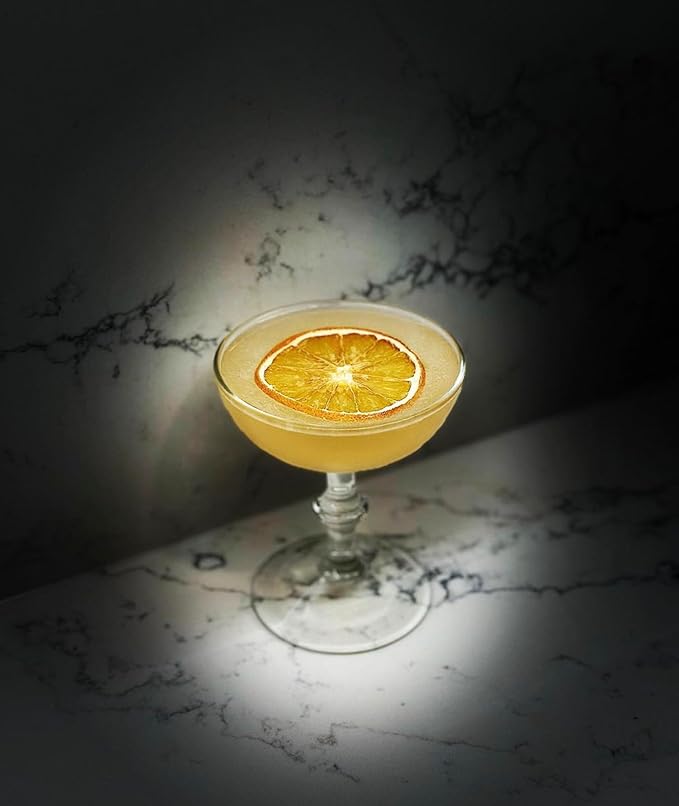 Cocktail Garnish Co. Dried Orange Wheels 186+ Slices (Pack of 6)