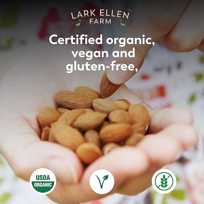 Lark Ellen Farm Sprouted Organic Nuts Variety Pack – Almonds Walnuts &amp Cashews – Raw Vegan Gluten-Free Non-GMO Clean Label Snacks (1 Bag Each 10 oz)