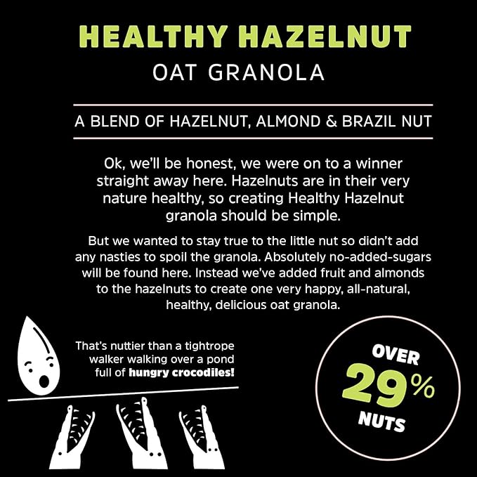 Healthy Hazelnut Granola