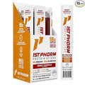 1st Phorm Meat Sticks Honey Chipotle 18G Protein per Serving USA Raised Lean Beef and Pork High Protein Snacks Gluten Free No Msg or Nitrates Individually Wrapped 15 Count