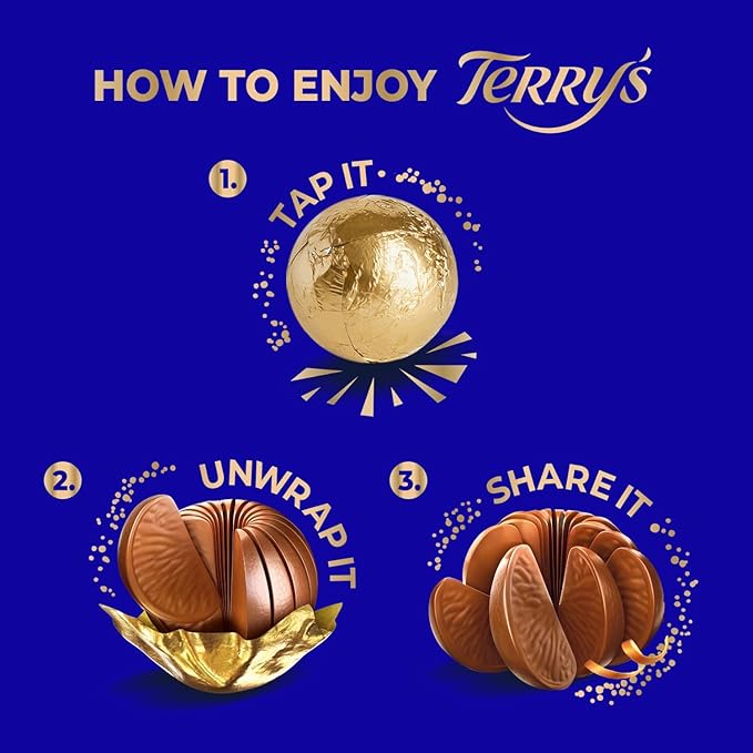Terry's Milk Chocolate Orange - Pack of 3-5.11 oz - Holiday Classic Milk Chocolate Orange
