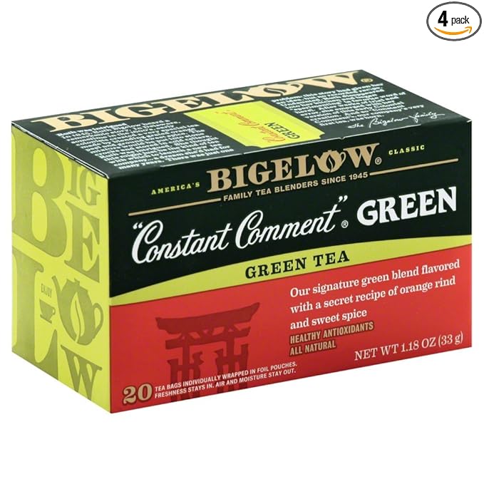 Bigelow Constant Comment Green Tea 20ct (Pack of 4)