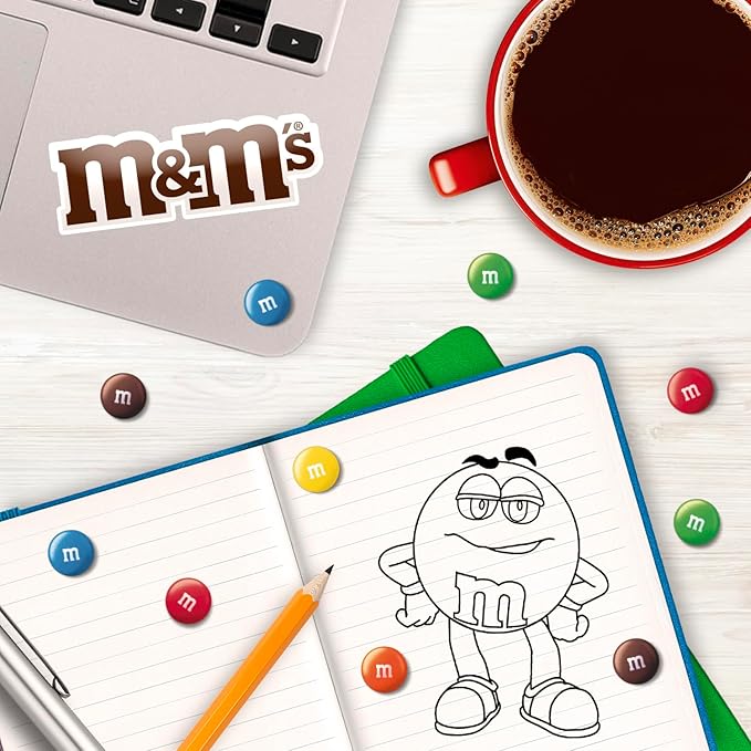M&ampM'S Milk Chocolate Candy Full Size 1.69 oz Bag Pack of 36 Bulk Candy Chocolate