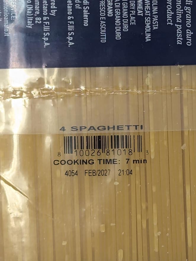 Antonio Amato NO.18 Spaghetti 10 LB Bag