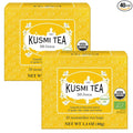 Kusmi Tea - Pack of 2 Boxes of Tea Bags - BB Detox - Iconic Detox Tea - 100% Organic - Blend of Green Tea Mate &amp Grapefruit - Organic Flavored Yerba Mate - 2x20 Tea Bags